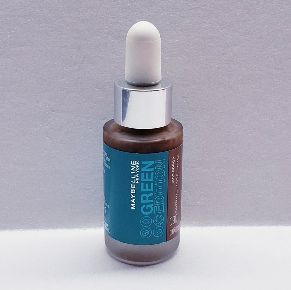 Maybelline Green Edition Superdrop Tinted Oil Foundation, 090, 0.67 fl oz